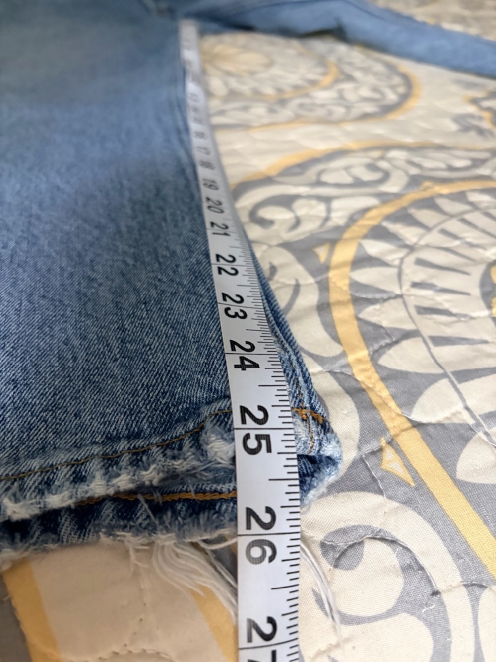 Agolde Riley High Rise Straight Leg Button Fly Denim Jeans, 28 - Picture 14 of 14